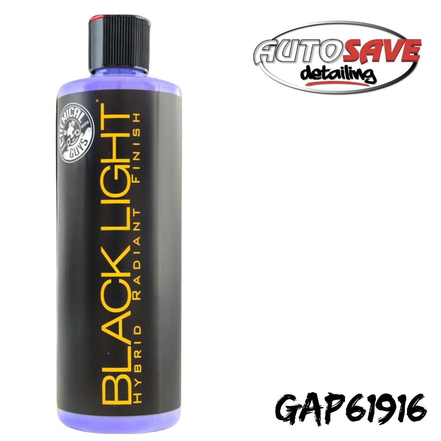 Chemical Guys Black Light 16oz Hybrid Radiant Finish & Gloss Enhancer Blacklight