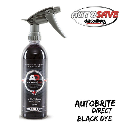 Autobrite Direct - Automotive Black Dye Spray for Carpet & Trim etc 500ml