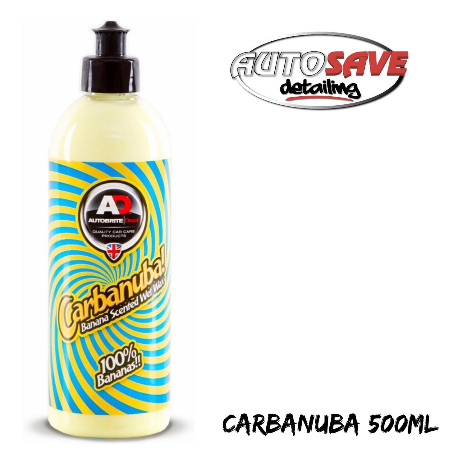 Autobrite Direct - Carbanuba Banana Scented Wet Carnauba Wax - 500ml