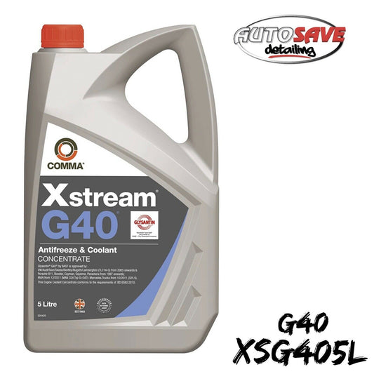 Comma - XSG405L  - XSTREAM G40 OEM Approved Antifreeze & Coolant BS-6580-2010 5L