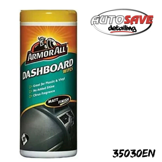 Matt Dash Wipes Car Dashboard No Shine Rubber Vinyl Interior Cleaner 35030EN