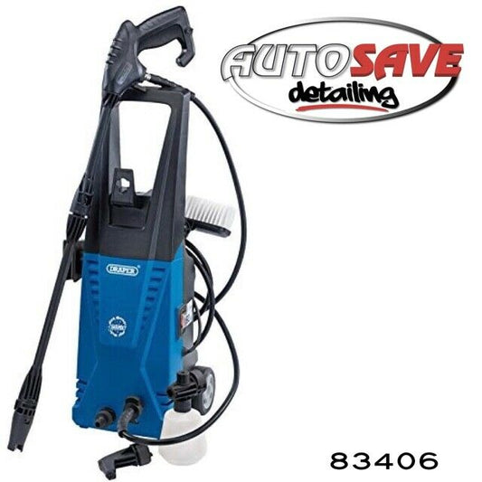 Draper 83406 230v Pressure Washer with Total Stop Feature 1700w