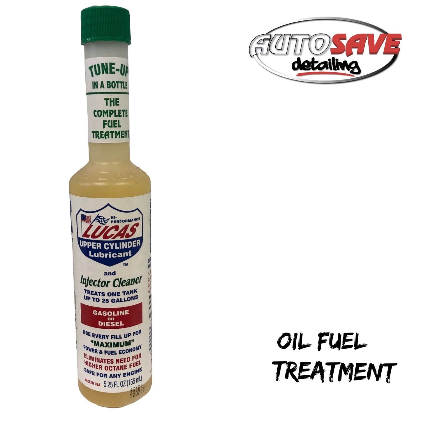 10020 Lucas Fuel Treatment Upper Cylinder Lubricant and Injector Cleaner 155ml