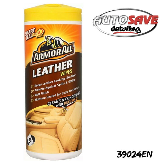 Armor All Leather Wipes Pack Of 25 Wipes Interior Car 39024EN