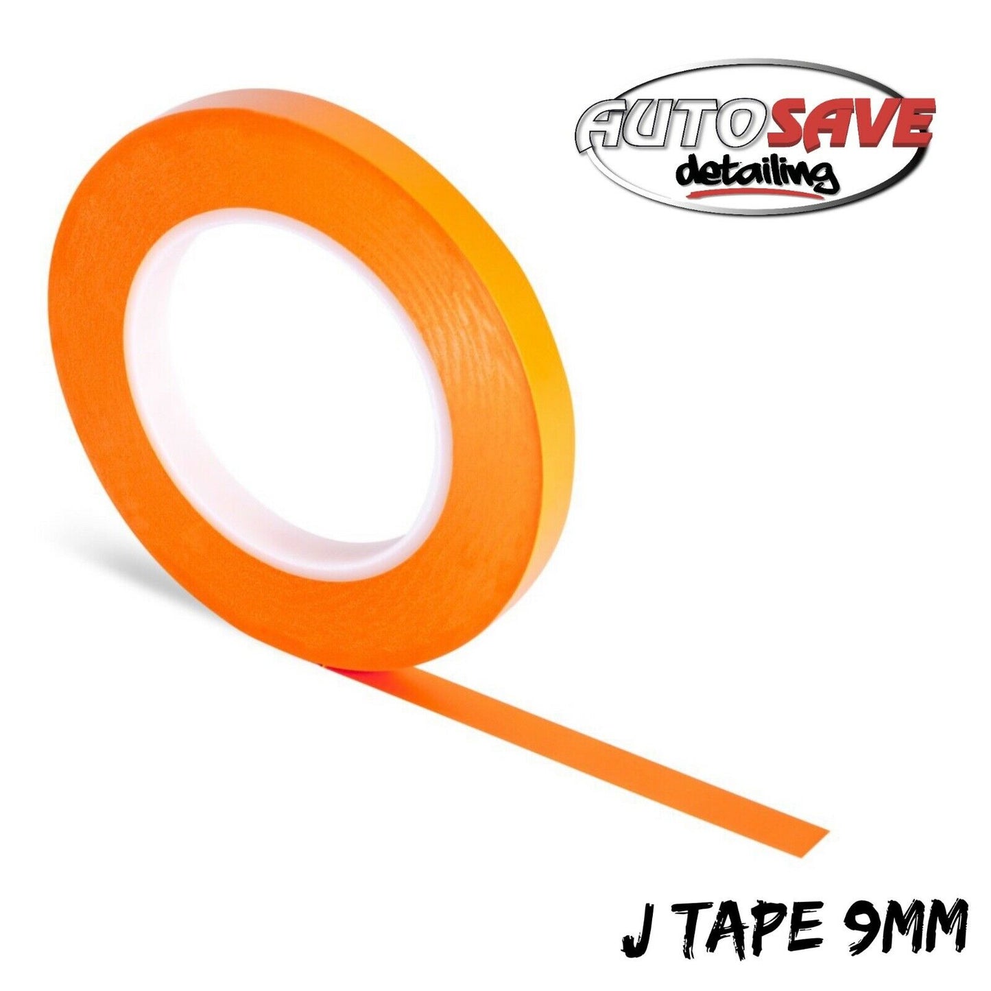 JTape ORANGE Fine Line Masking tape Detailing Heat Resistant  9mm 55m Long