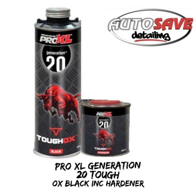 Pro-XL Generation 20 ToughOx Black 1L inc Hardener - UK Stock