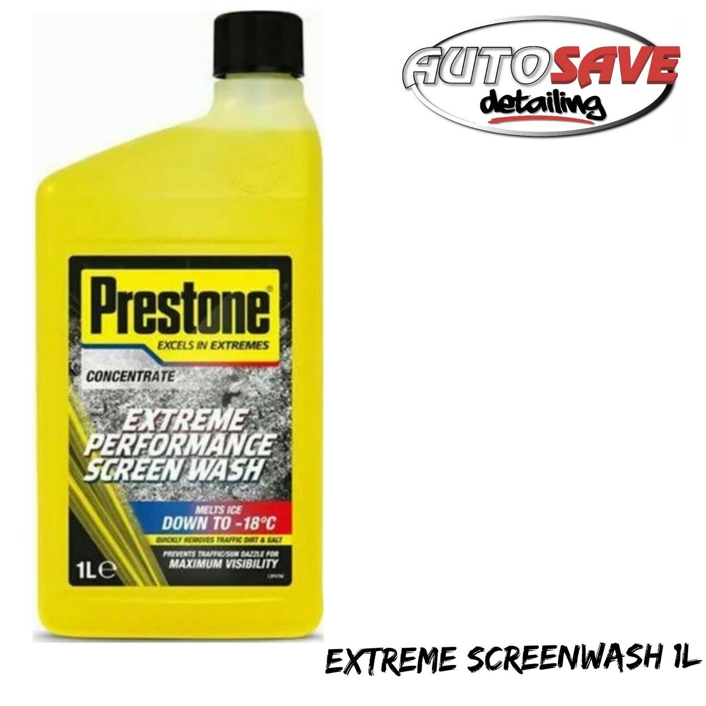 1L Extreme Performance Screenwash 1 Litre -18C Winter - Prestone PSCW0025A