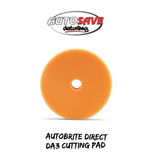 Autobrite DA3 Orange Cutting Pad 85mm
