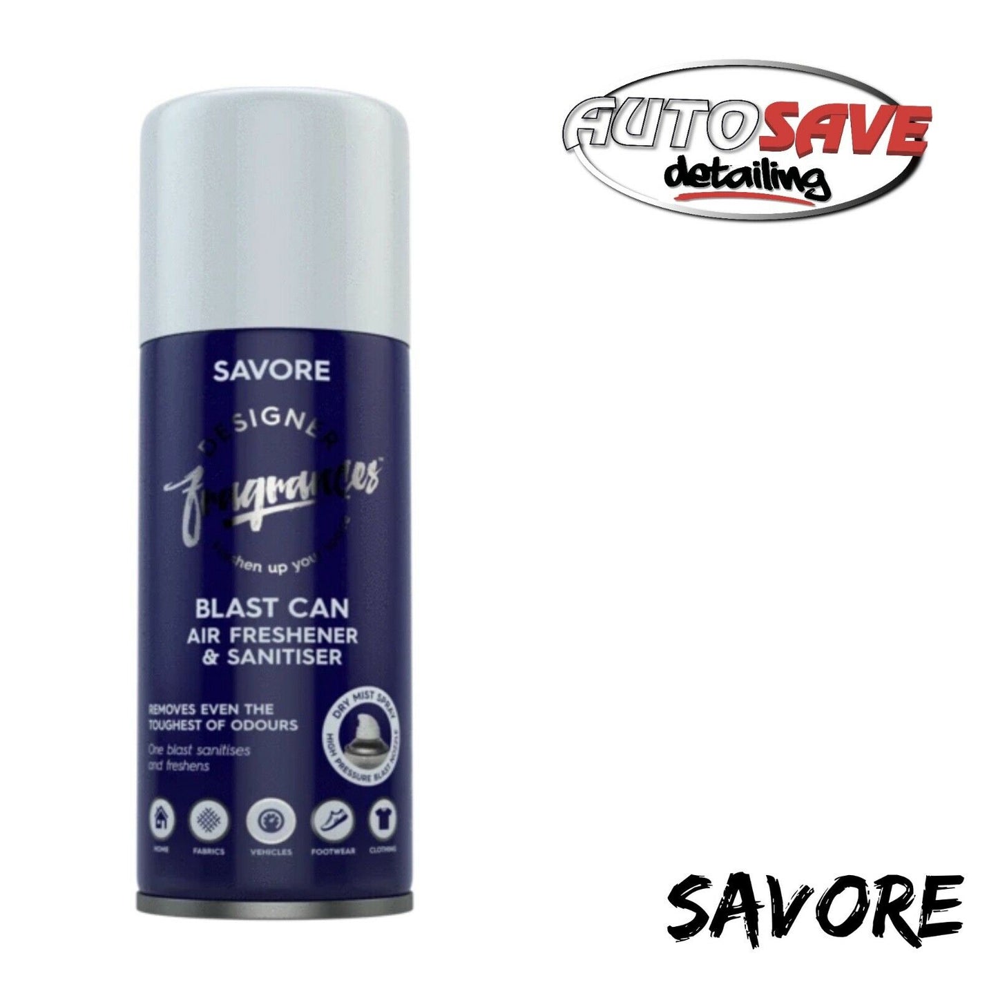 Blast Can Spray Air Freshener Designer Fragrances Car and Home Office Savore