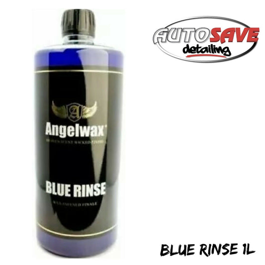 Angelwax Blue Rinse 1 Litre, Wax Based Rinse Aid, Spray on Rinse Off