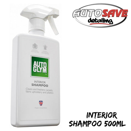 Autoglym Interior Shampoo 500ml - Carpet, Dashboard, Roof, Plastic Etc
