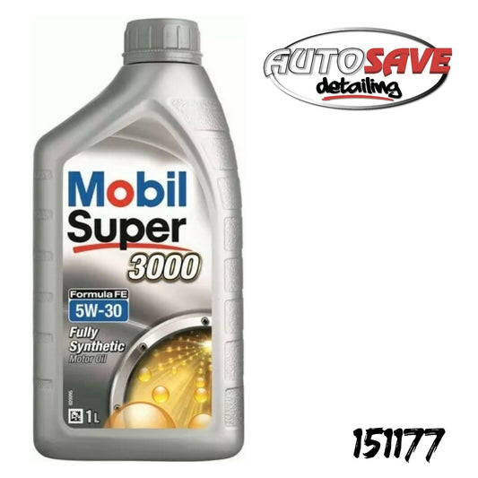 Mobil Super 3000 X1 Formula FE 5W-30 Synthetic 1L Engine Oil 151177 New UK