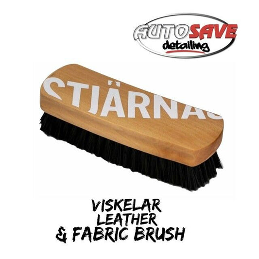 STJARNAGLOSS VISKELAER LEATHER and FABRIC BRUSH