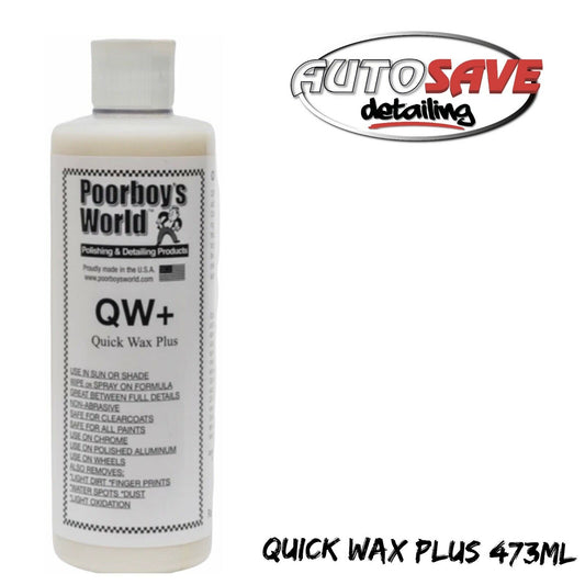 POORBOYS QUICK WAX PLUS  CONTAINS CARNAUBA