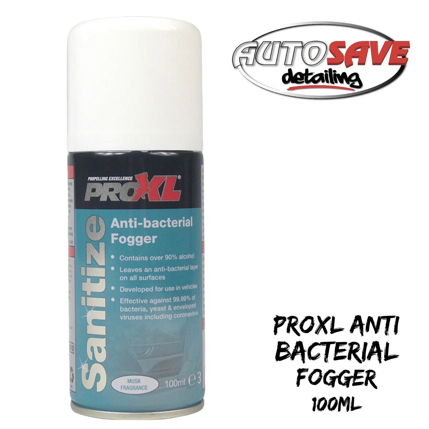 ProXL Anti-Bacterial Fogger Car Sanitizer Over 90% alcohol 100ml