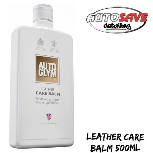 Autoglym Leather Care Balm Clean Restore Vehicle Interior Upholstery 500ml