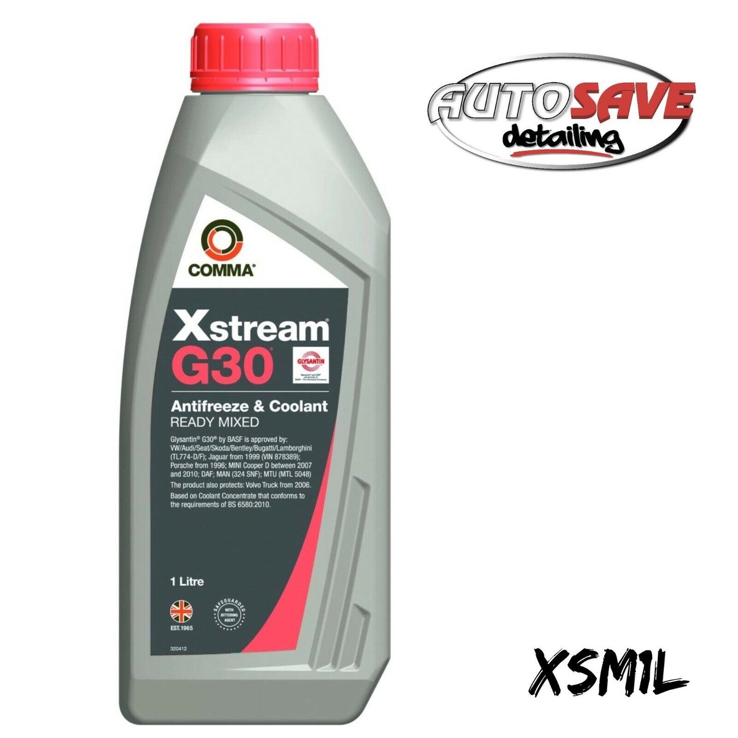 Comma - Xstream G30 Antifreeze & Coolant Ready Mixed