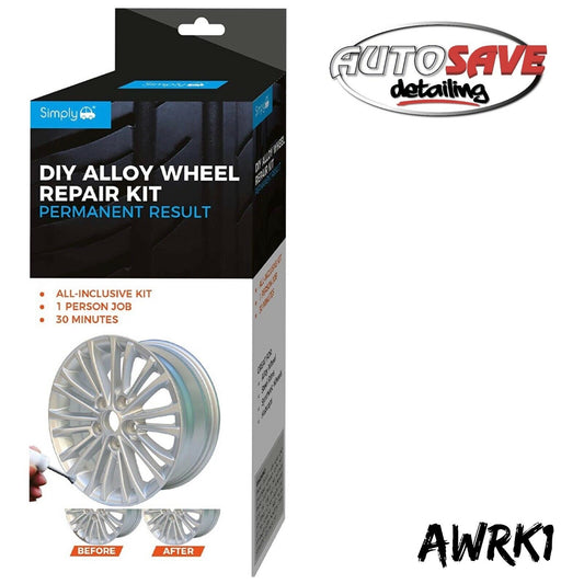 Simply Car DIY Alloy Wheel Repair Kit Permanent Results AWRK1