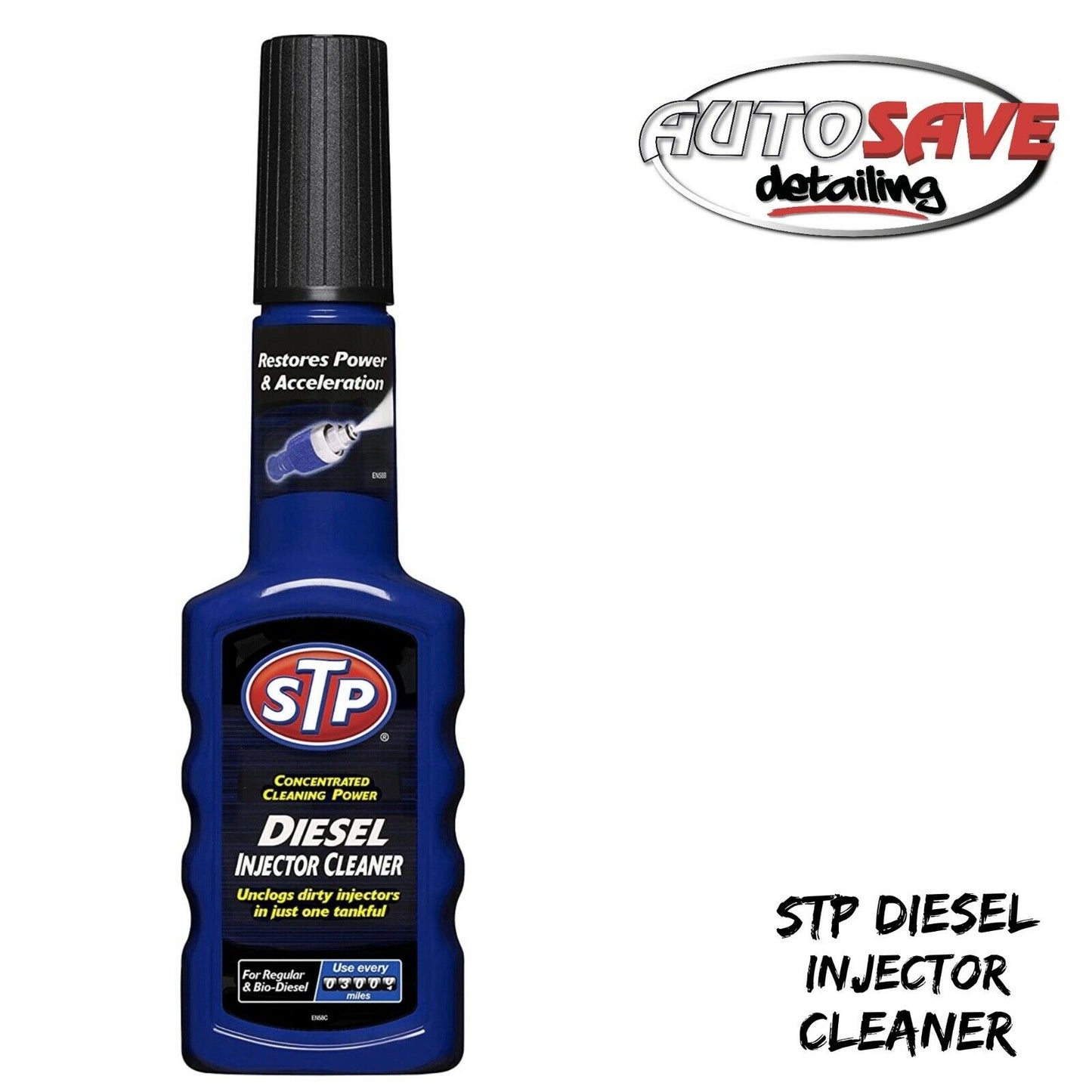 STP Diesel Injector Cleaner Additive 200ml Reduces Emissions Restores Power NEW
