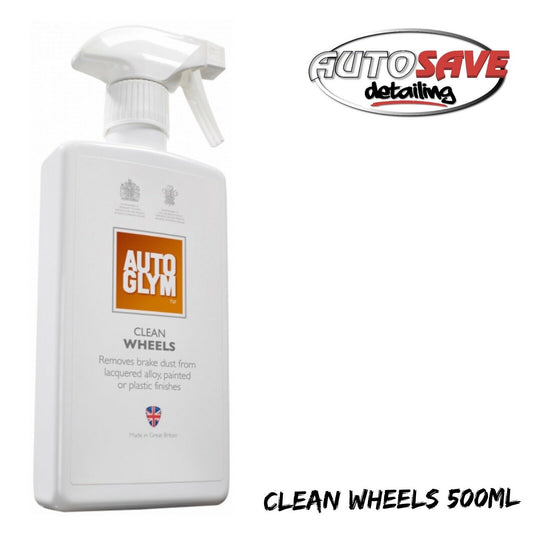 Autoglym Clean Wheels Alloy Wheel Brake Dust Cleaner Spray Car Motorcycle, 500ml