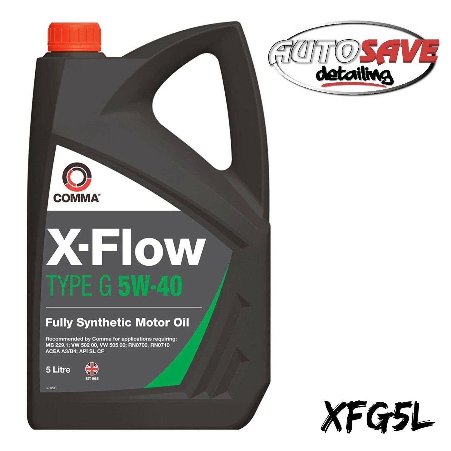 5 LITRES Comma X-Flow Type G 5w-40 5L