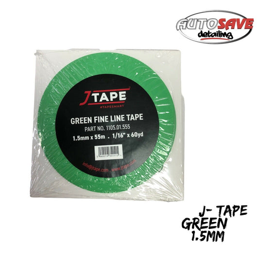 JTAPE 1.5mm Highly Flexible Fine Line Paint  Masking J Tape Heat Resistant