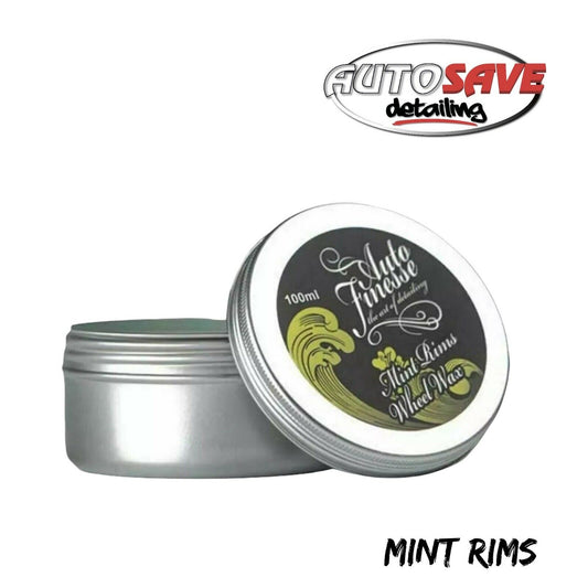 Auto Finesse Mint Rims Wheel Sealant Car Van Alloy Wax Detailing Finish 100ml