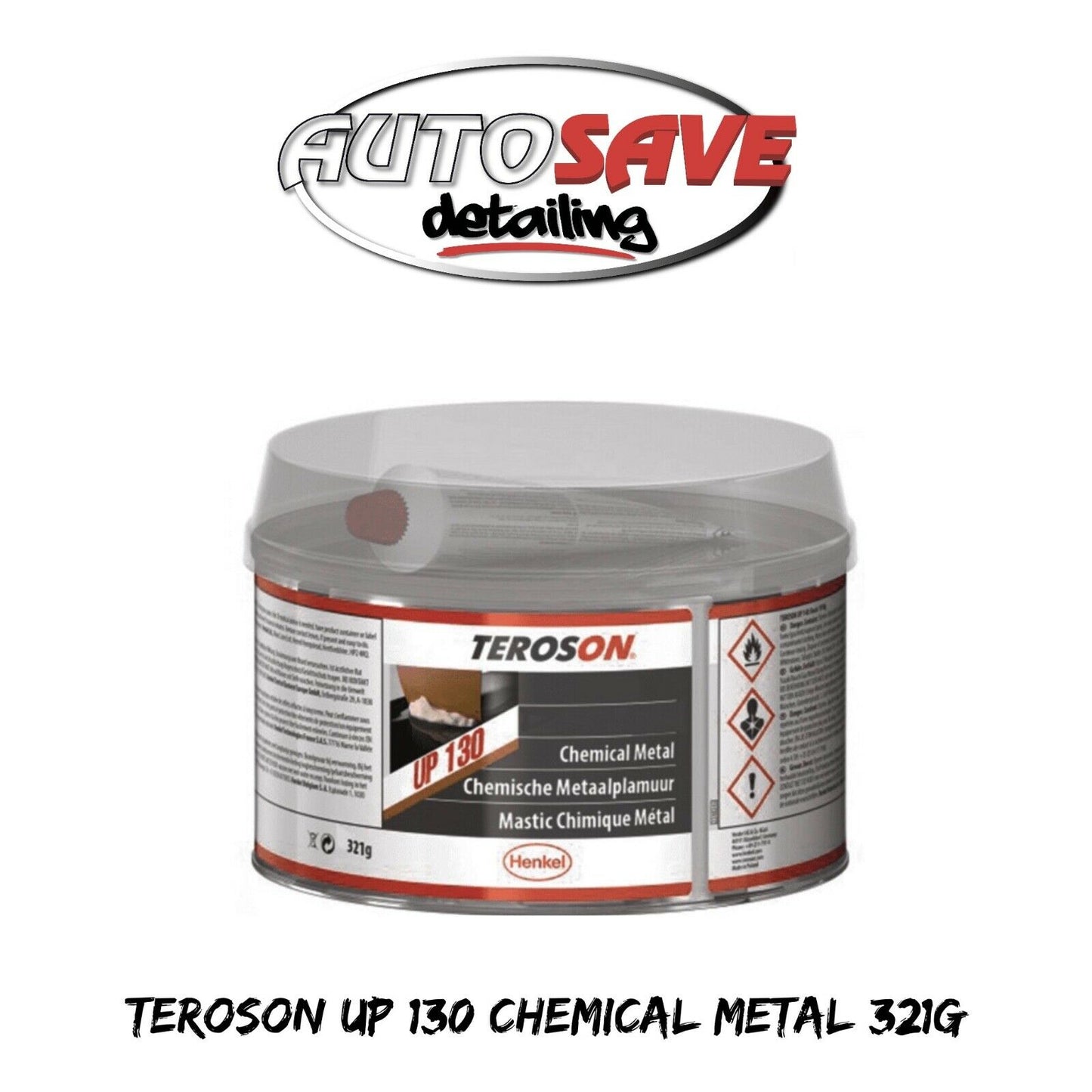 TEROSON UP 130 CHEMICAL METAL FILLER ADHESIVE 321G