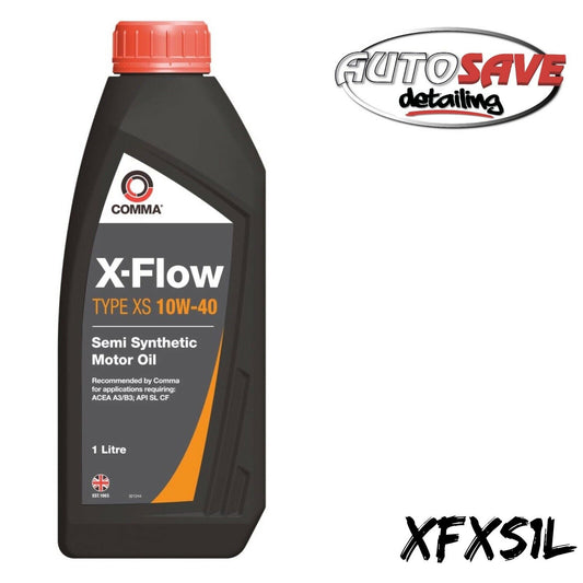 Comma X-Flow Type XS 10w-40 10w40 Semi Synthetic Car Engine Oil  1L