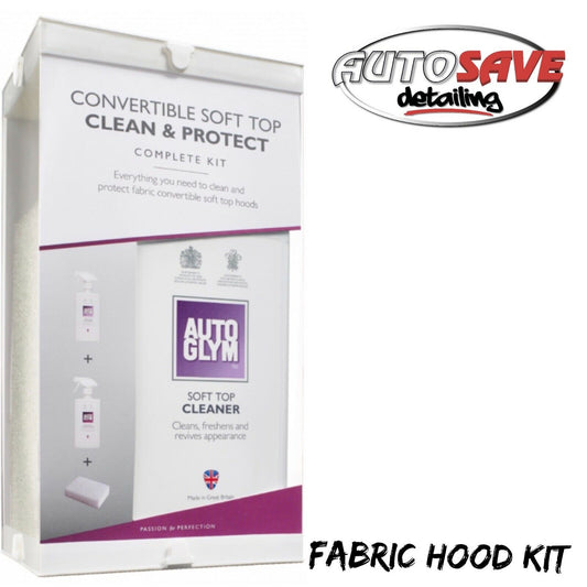 Autoglym Cabriolet Fabric Hood Cleaning Kit