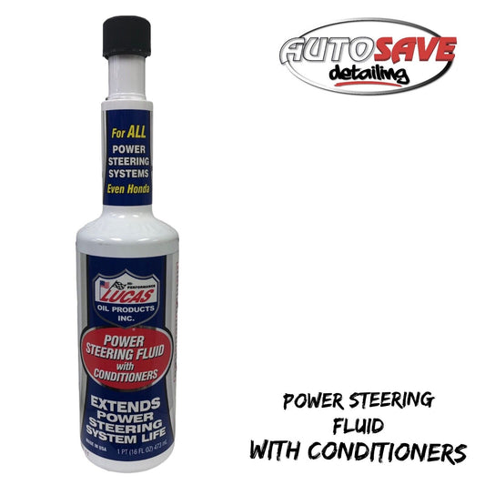 LUCAS OIL Power Steering Fluid with Conditioners - 473ml - 40442