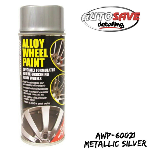 E-Tech Professional SILVER  Car Alloy Wheel Spray Paint
