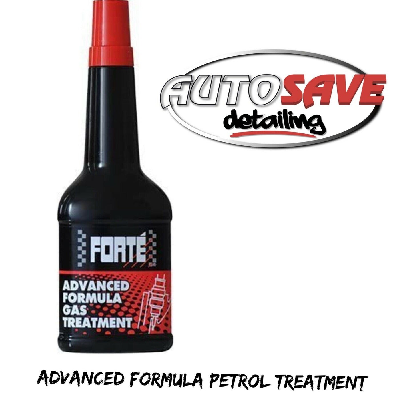FORTE ADVANCED FORMULA GAS (PETROL) TREATMENT FUEL CLEANER - 400ML BOTTLE
