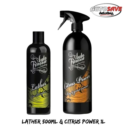 Auto Finesse Lather & Citrus Power Bundle