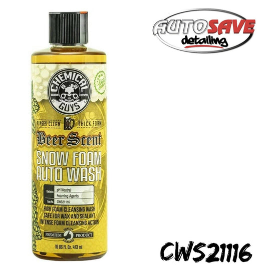 Chemical Guys Beer Scent Thick Snow Foam Auto Wash 16oz