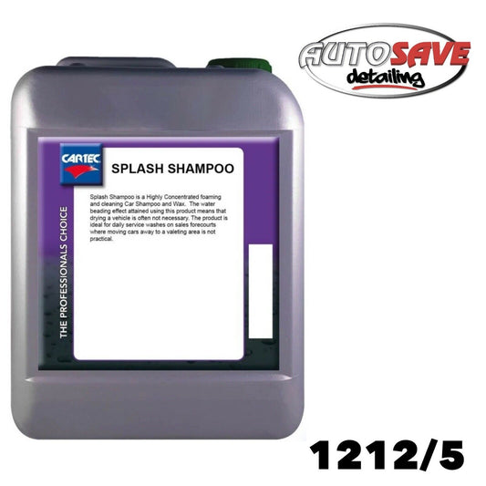 CARTEC 12121/5 SPLASH SHAMPOO - NEW FORMULA - EXTREME WAX SHAMPOO