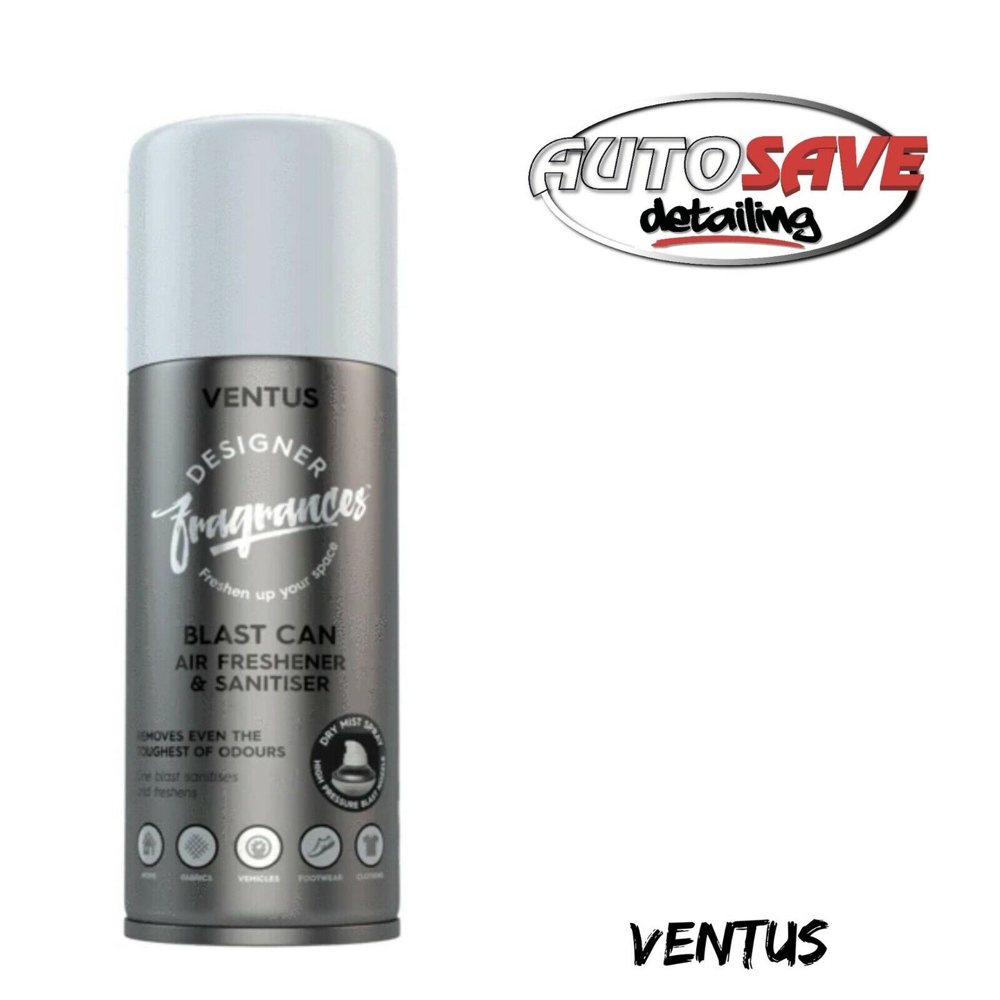 Blast Can Spray Air Freshener Designer Fragrances Car and Home Ventus