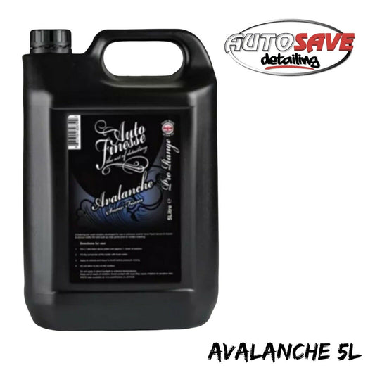 Auto Finesse Avalanche 5 Litre Snow Foam Car Detailing Pre Wash Foam 5L AV5L