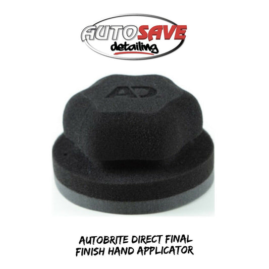 Autobrite Direct CORRECT IT FINISHING HAND APPLICATOR Black