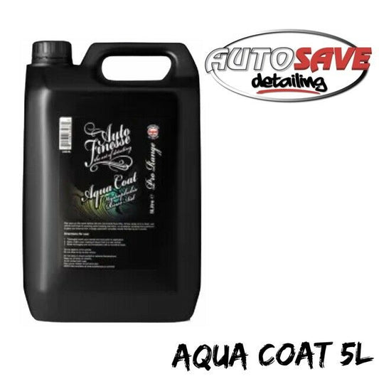 Auto Finesse - Aqua Coat - Hydrophobic Rinse - 5 Litre - AQC5L