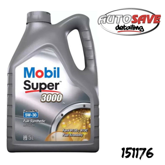 Mobil Super 3000 X1 FE 5W-30 Fully Synthetic Engine 5W30 Motor Oil 5 Litres 5L