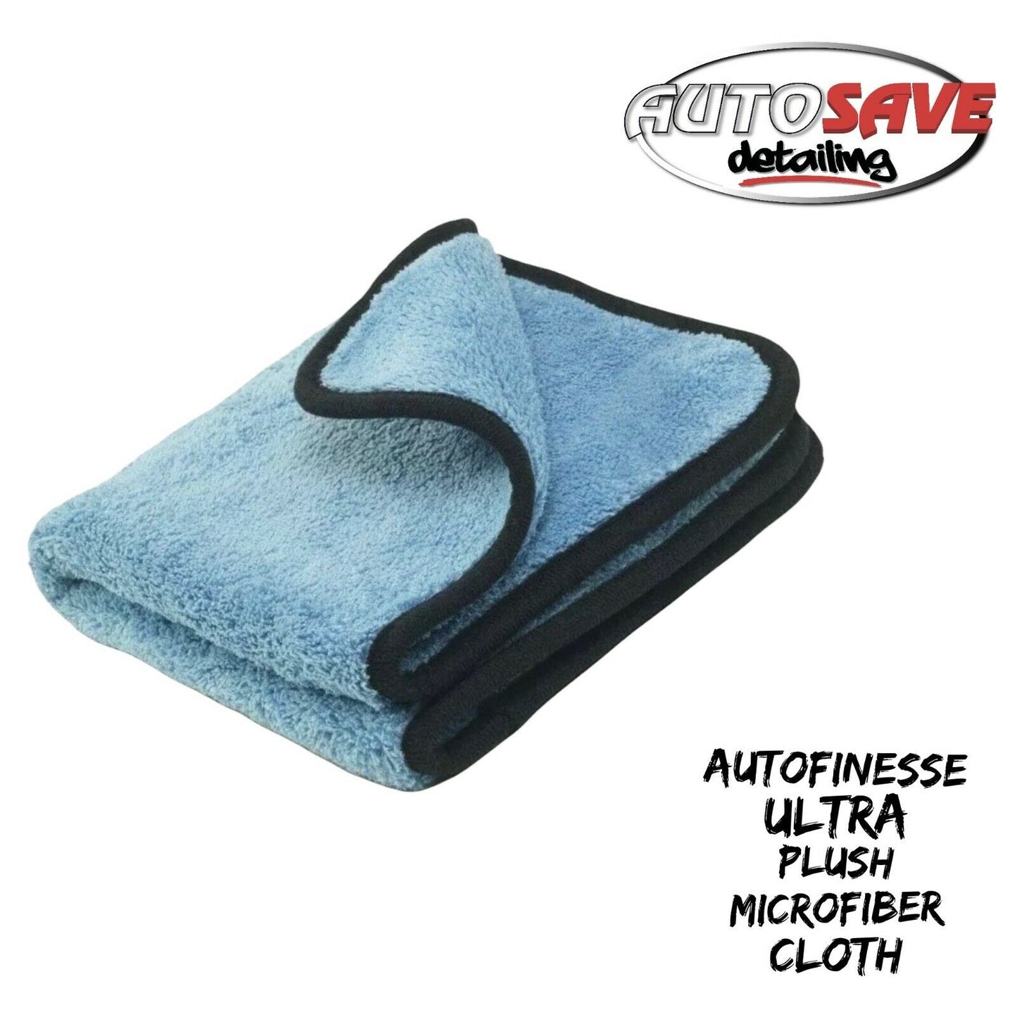 AUTO FINESSE ULTRA PLUSH MICROFIBRE CLOTH TOWEL SHOW CAR VAN CLEANER DETAILING