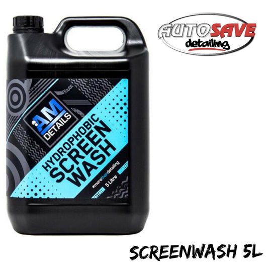 AM Details Screen Wash - Hydrophobic Screen Wash - 5L