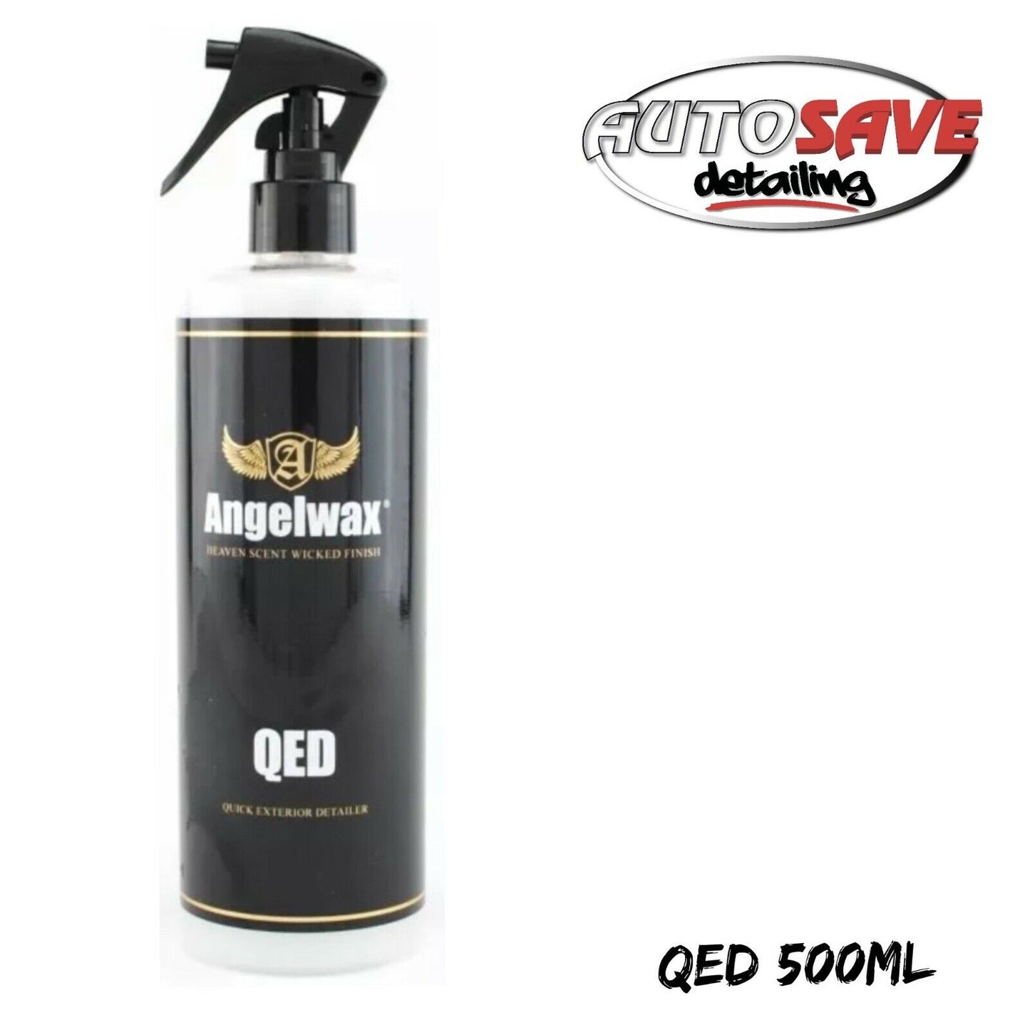 Angelwax QED Quick Detailer 500ml - Trigger Spray Included OFFICIAL STOCKIST