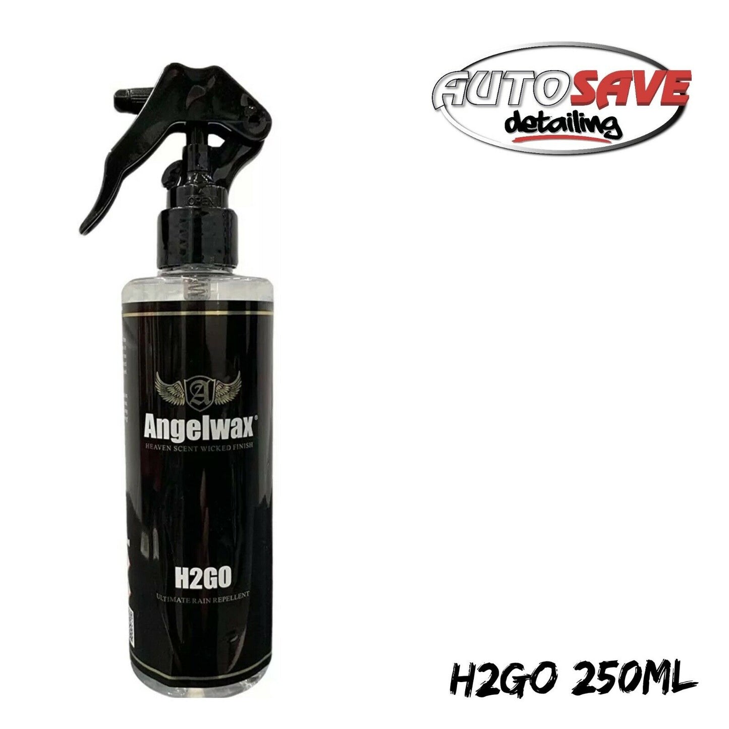 Angelwax H2GO 250ml Glass Sealant, The Ultimate Rain Repellent