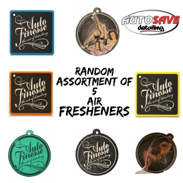 Auto Finesse 5 Assorted Air Fresheners