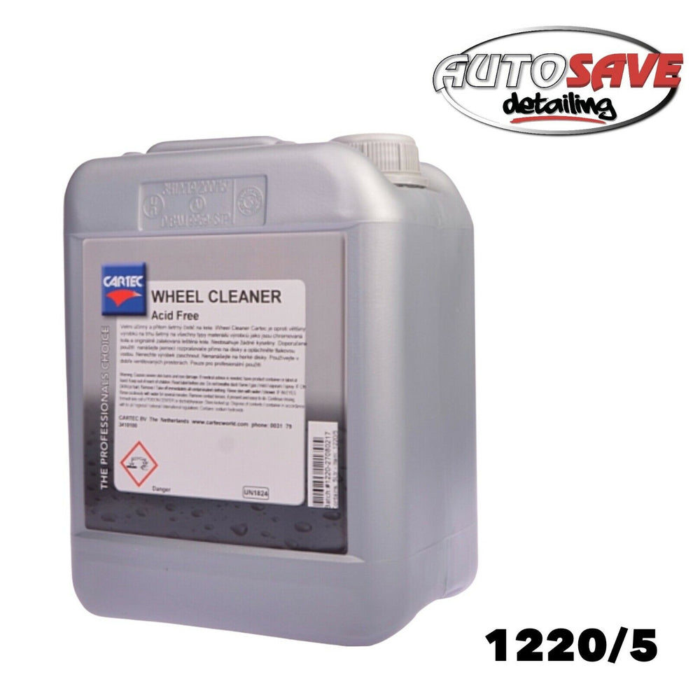 CARTEC WHEEL CLEANER ACID FREE 5L Autosave Components