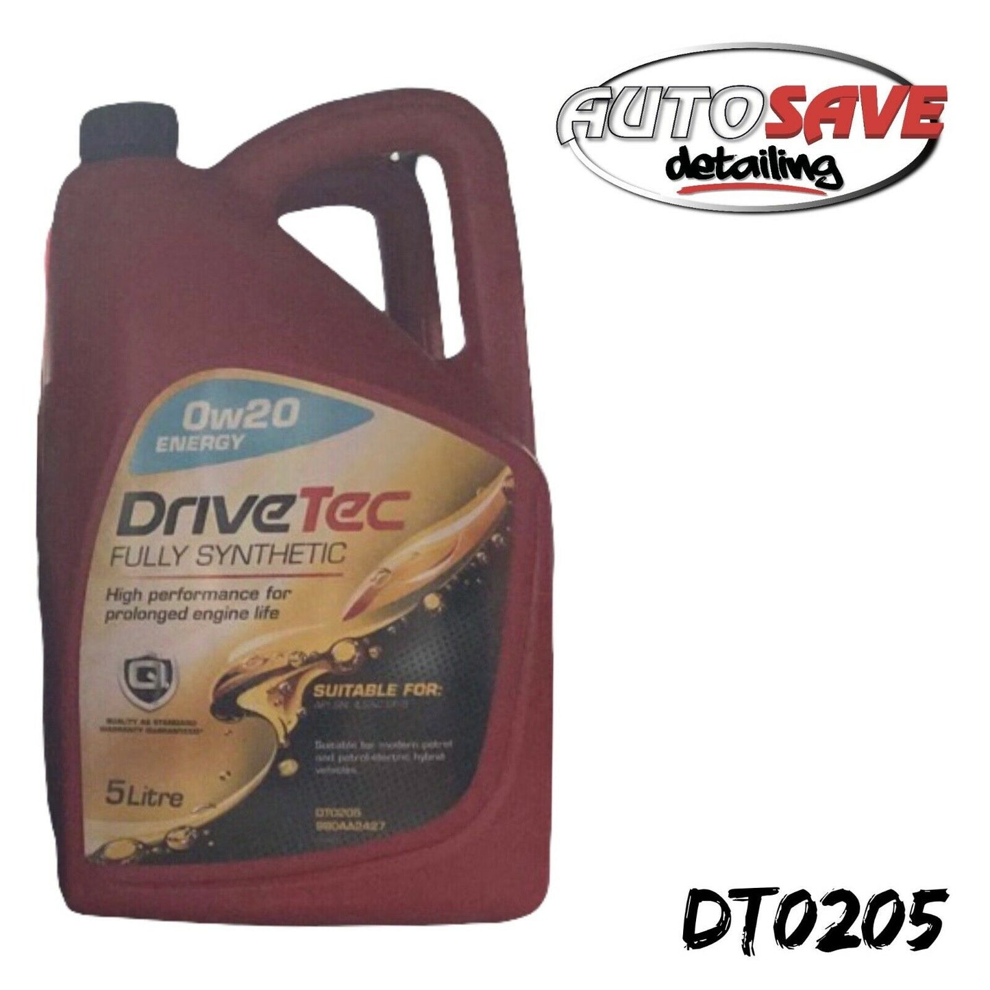 Drivetec Energy 0W20 5L Engine Oil