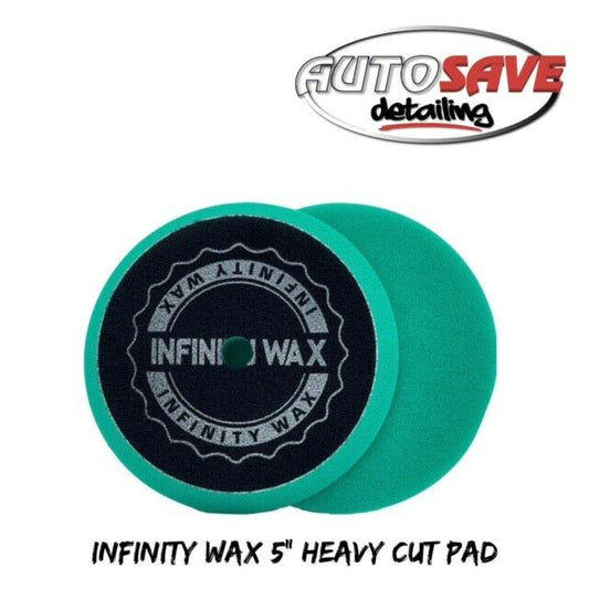 NEW Infinity Wax Ultra Cut Polishing Pad - Green 5 inch