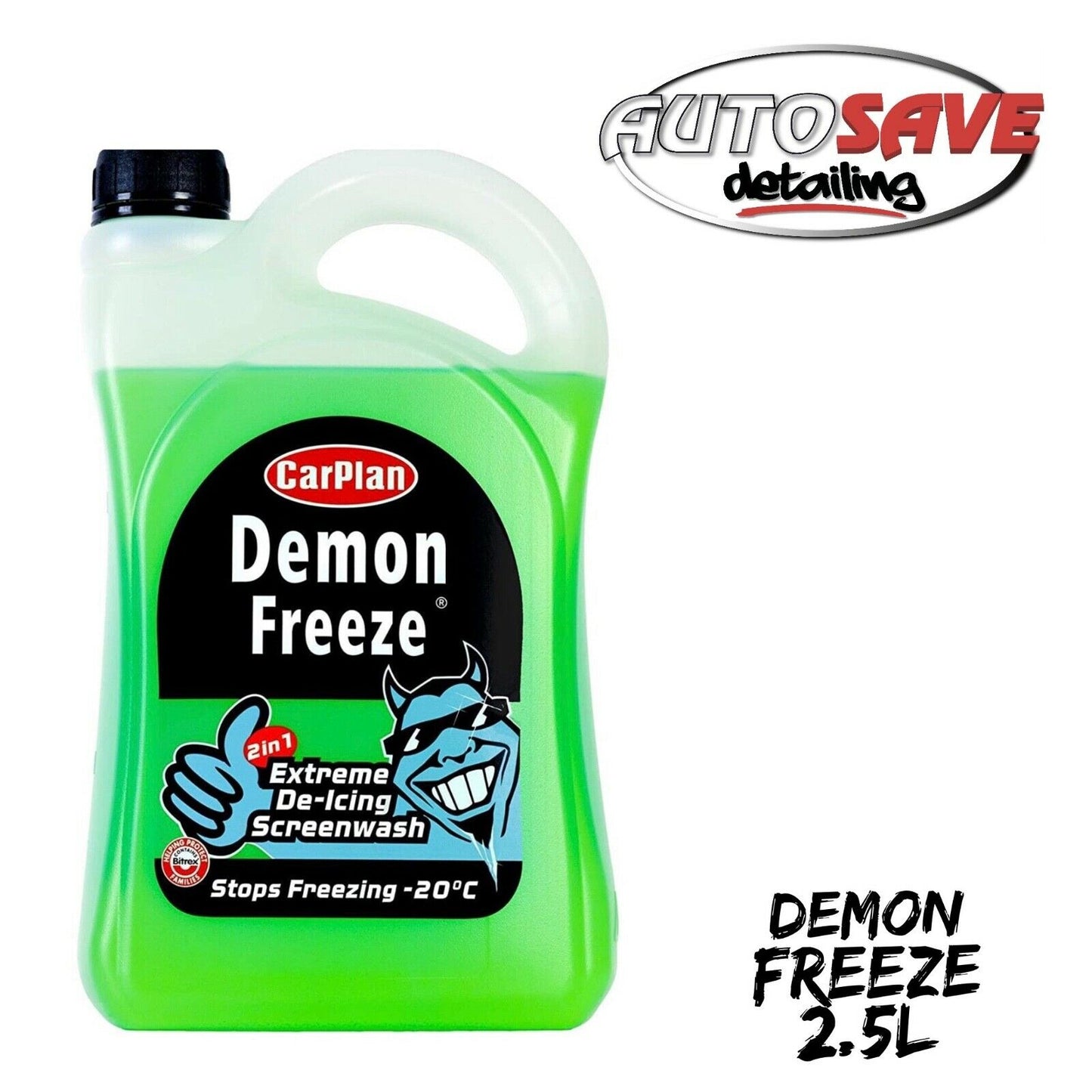 CarPlan Demon Freeze Screenwash 2.5 Litre Screen Wash De-Icer